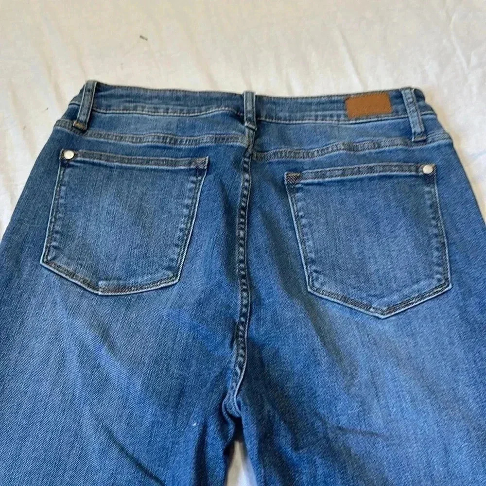 Judy Blue Skinny Fit Straight Leg Button Fly Jeans size 11/30 - Picture 5 of 6
